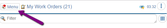 Menu Button